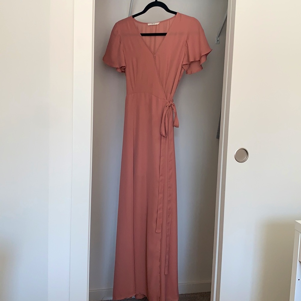 Bohme Mauve Maxi Dress
